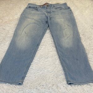 Urban Pipeline TAPER LEGS ULTRA FLEX  Light Wash Denim Jeans MENS SIZE 34/30
